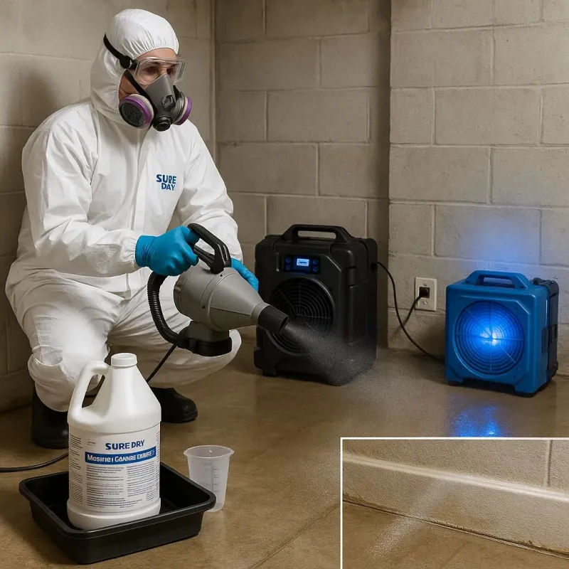 Sanitization and Odor Removal process in Pasatiempo, CA