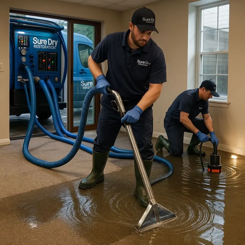 Water Extraction and Removal process in Pasatiempo, CA